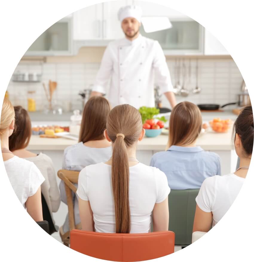 kuchař ve škole